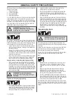 Preview for 14 page of Husqvarna 1153136-26 Operator'S Manual