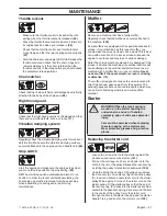 Preview for 27 page of Husqvarna 1153136-49 Operator'S Manual