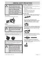 Preview for 11 page of Husqvarna 1153137-95 Operator'S Manual