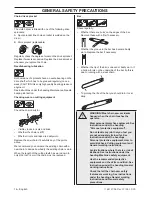 Preview for 16 page of Husqvarna 1153137-95 Operator'S Manual