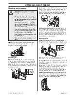 Preview for 21 page of Husqvarna 1153137-95 Operator'S Manual