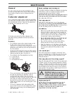 Preview for 31 page of Husqvarna 1153137-95 Operator'S Manual