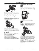 Preview for 37 page of Husqvarna 1153137-95 Operator'S Manual