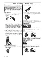 Preview for 14 page of Husqvarna 1153176-26 Operator'S Manual