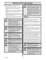 Предварительный просмотр 6 страницы Husqvarna 1153179-26 Operator'S Manual