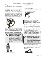 Предварительный просмотр 7 страницы Husqvarna 1153179-26 Operator'S Manual