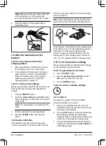 Preview for 20 page of Husqvarna 115H Operator'S Manual