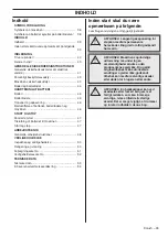 Preview for 39 page of Husqvarna 115iHD45 Operator'S Manual