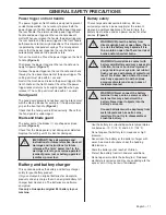 Preview for 11 page of Husqvarna 115iHD55 Operator'S Manual