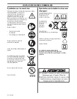 Preview for 22 page of Husqvarna 115iHD55 Operator'S Manual