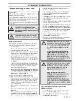 Preview for 15 page of Husqvarna 115iL Operator'S Manual