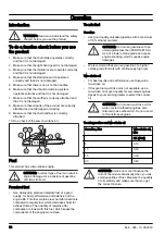 Предварительный просмотр 10 страницы Husqvarna 120e MARK II Operator'S Manual