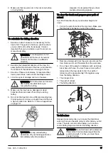 Предварительный просмотр 17 страницы Husqvarna 120e MARK II Operator'S Manual