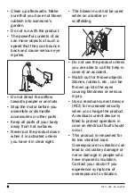 Preview for 8 page of Husqvarna 120iB Operator'S Manual