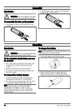 Preview for 14 page of Husqvarna 120iB Operator'S Manual