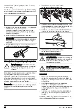 Предварительный просмотр 44 страницы Husqvarna 120iTK4-P Operator'S Manual