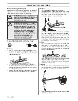 Предварительный просмотр 16 страницы Husqvarna 122 LD X-series Operator'S Manual