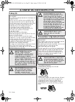 Предварительный просмотр 122 страницы Husqvarna 122HD45 Operator'S Manual