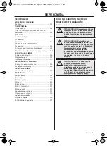 Предварительный просмотр 259 страницы Husqvarna 122HD45 Operator'S Manual