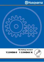 Husqvarna 123HD60 Workshop Manual preview