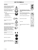 Preview for 2 page of Husqvarna 123L Operator'S Manual