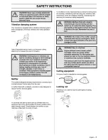 Предварительный просмотр 5 страницы Husqvarna 123L Operator'S Manual