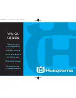 Husqvarna 125/2002 Owner'S Manual preview