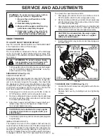 Preview for 16 page of Husqvarna 12527HV Operator'S Manual