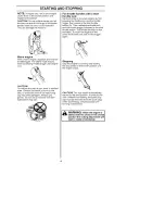 Preview for 16 page of Husqvarna 125R Operator'S Manual