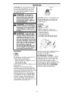 Предварительный просмотр 112 страницы Husqvarna 128C Operator'S Manual