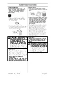 Предварительный просмотр 7 страницы Husqvarna 128CD Operator'S Manual