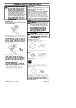 Preview for 8 page of Husqvarna 128DJX Operator'S Manual