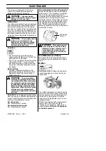 Preview for 20 page of Husqvarna 128DJX Operator'S Manual