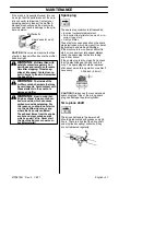 Preview for 21 page of Husqvarna 128DJX Operator'S Manual