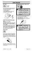 Preview for 22 page of Husqvarna 128DJX Operator'S Manual