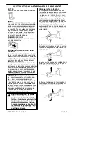 Preview for 34 page of Husqvarna 128DJX Operator'S Manual