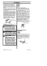 Preview for 49 page of Husqvarna 128DJX Operator'S Manual