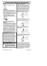 Preview for 63 page of Husqvarna 128DJX Operator'S Manual