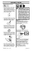 Preview for 72 page of Husqvarna 128DJX Operator'S Manual