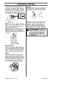 Preview for 73 page of Husqvarna 128DJX Operator'S Manual