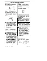 Предварительный просмотр 29 страницы Husqvarna 128LDX Operator'S Manual