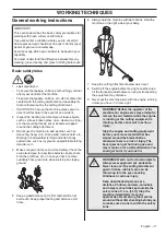 Предварительный просмотр 17 страницы Husqvarna 129DJx Operator'S Manual