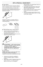 Preview for 457 page of Husqvarna 129R Operator'S Manual