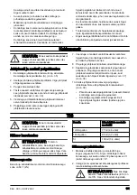 Preview for 151 page of Husqvarna 130 Mark II Operator'S Manual