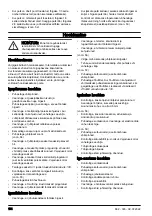 Preview for 154 page of Husqvarna 130 Mark II Operator'S Manual