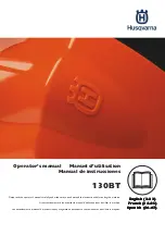 Предварительный просмотр 1 страницы Husqvarna 130BT Operator'S Manual