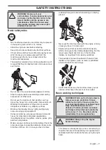 Предварительный просмотр 11 страницы Husqvarna 130BT Operator'S Manual