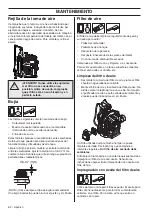 Предварительный просмотр 62 страницы Husqvarna 130BT Operator'S Manual