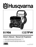 Preview for 1 page of Husqvarna 1337PW Owner'S Manual