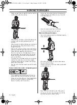 Предварительный просмотр 18 страницы Husqvarna 136 LiHD50 Operator'S Manual